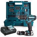 Makita HP333DWAX1 Cordless Percussion Driver Drill 1.3kg مثقاب ومفك صدمات لاسلكي. 