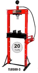 20 TON HYDRAULIC SHOP PRESS MANUAL DOUBLE SPEED