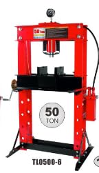 50 TON HYDRAULIC SHOP PRESS MANUAL DOUBLE SPEED