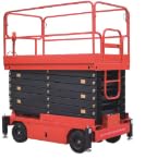 	MOBILE SCISSOR LIFT LOAD CAPACITY 500KG MAX.PLATFORM Ht:11MTR