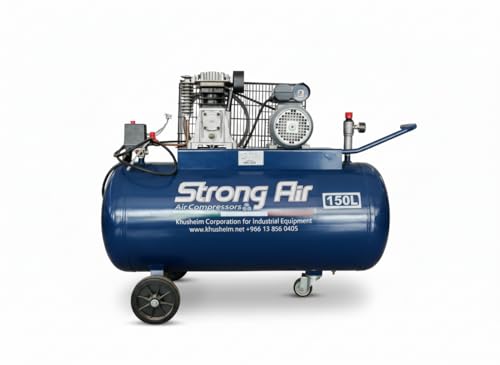 STRONG AIR 150 LITER ELECTRIC AIR COMPRESSOR, VG 30 HEAD, 3 HP (MADE IN ITALY)