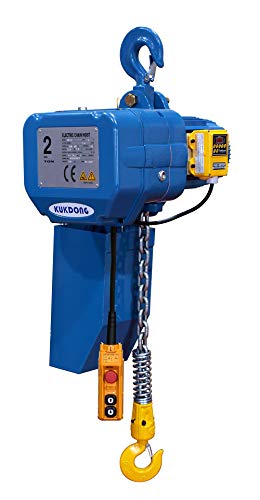 Kukdong 2 Ton Electric Chain Hoist 4 Moves - Made In Korea رافعة سلسلة. 