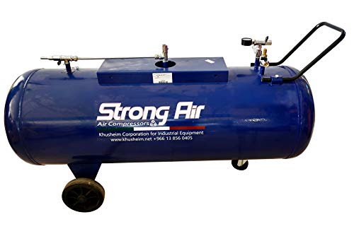 Strong Air 300 Liter Foam Tank For Using Car Wash - (Made In Italy) ضاغط هواء. 