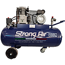 [AR/100E2] STRONG AIR 100 LITER AIR COMPRESSOR ELECTRIC VG3, 2HP, 1.5KW (MADE IN ITALY) ضاغط هواء. 